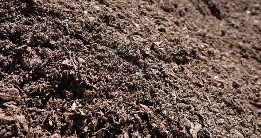 Bangor, Maine Landscaping Dark Mulch.